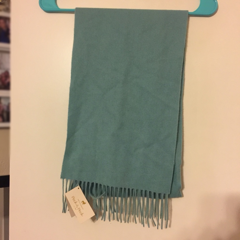 Teal Cashmere Scarf